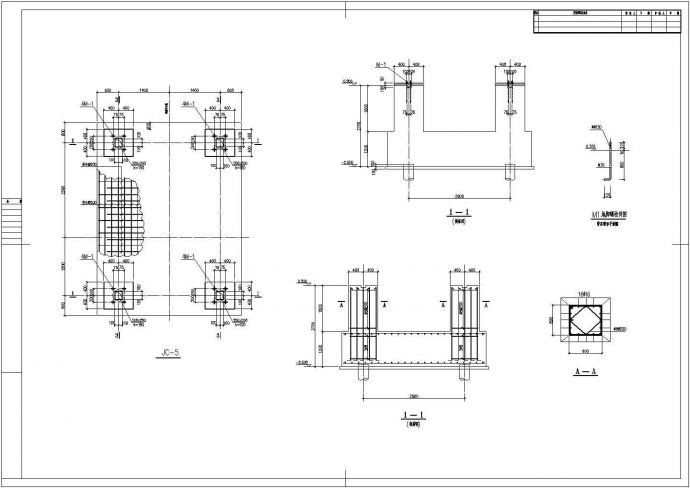 钢厂支架详图CAD施工图设计_图1