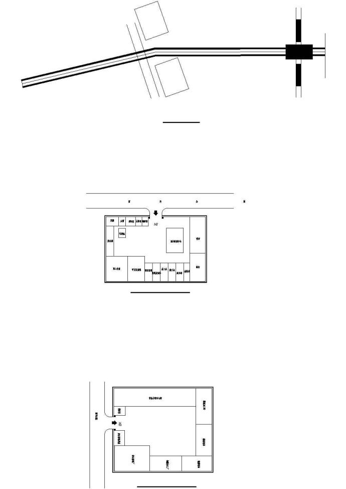 南水北调中线一期工程廊坊段xx标平面布置.Cad设计图（绘图细致）_图1