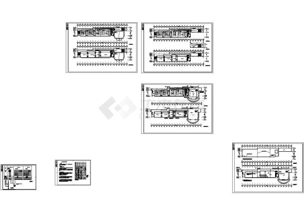 某小学校电施图（cad，9张图纸）-图二