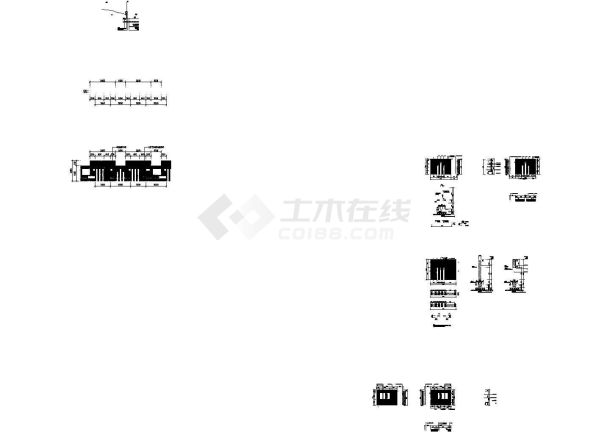 小区三种特色景墙施工详图设计-图二