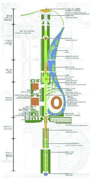 北京奥运主会场景观规划方案-图二
