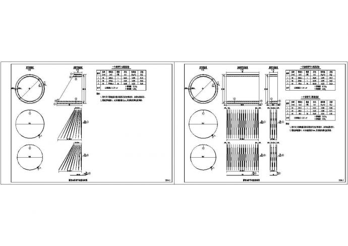 某圆管涵斜管节钢筋节点构造详图_图1