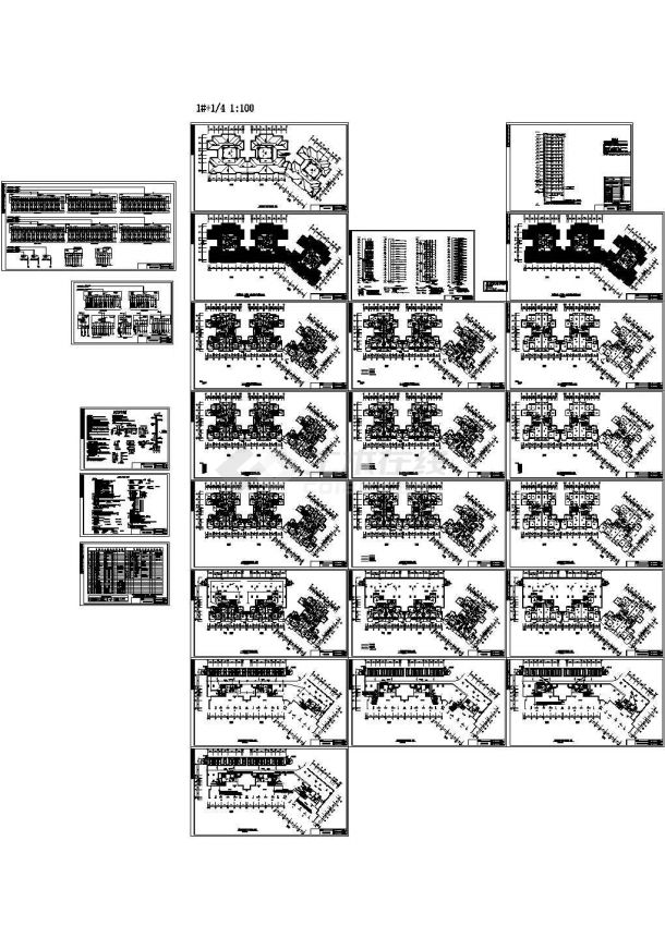 综合楼全套电气施工图-图一