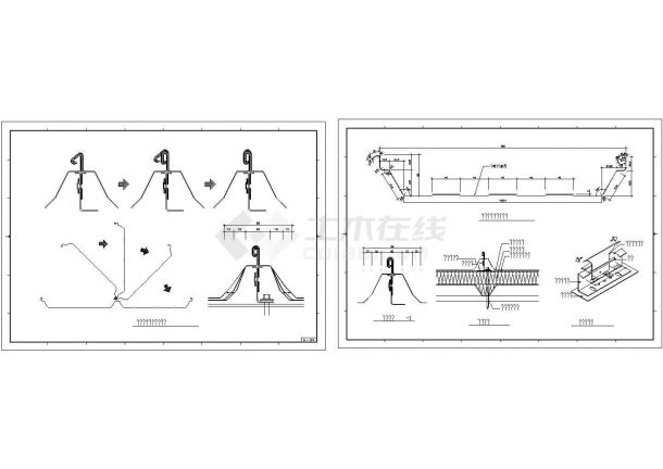  Detailed structural drawing of a stainless steel plate and aluminum plate node - Figure 2