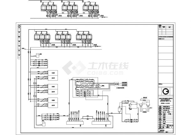 [施工图][北京]商务大厦空调通风系统设计施工图.-图一