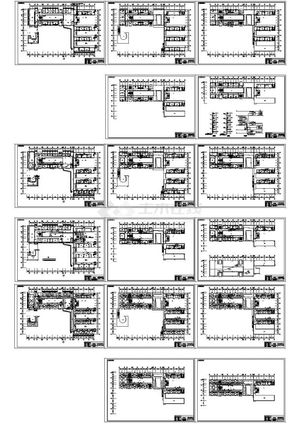 8500㎡五层办公楼全套电气设计施工图纸-图二
