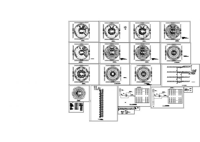 [河南]高层商业建筑空调通风系统设计CAD施工图纸（水源空调）_图1