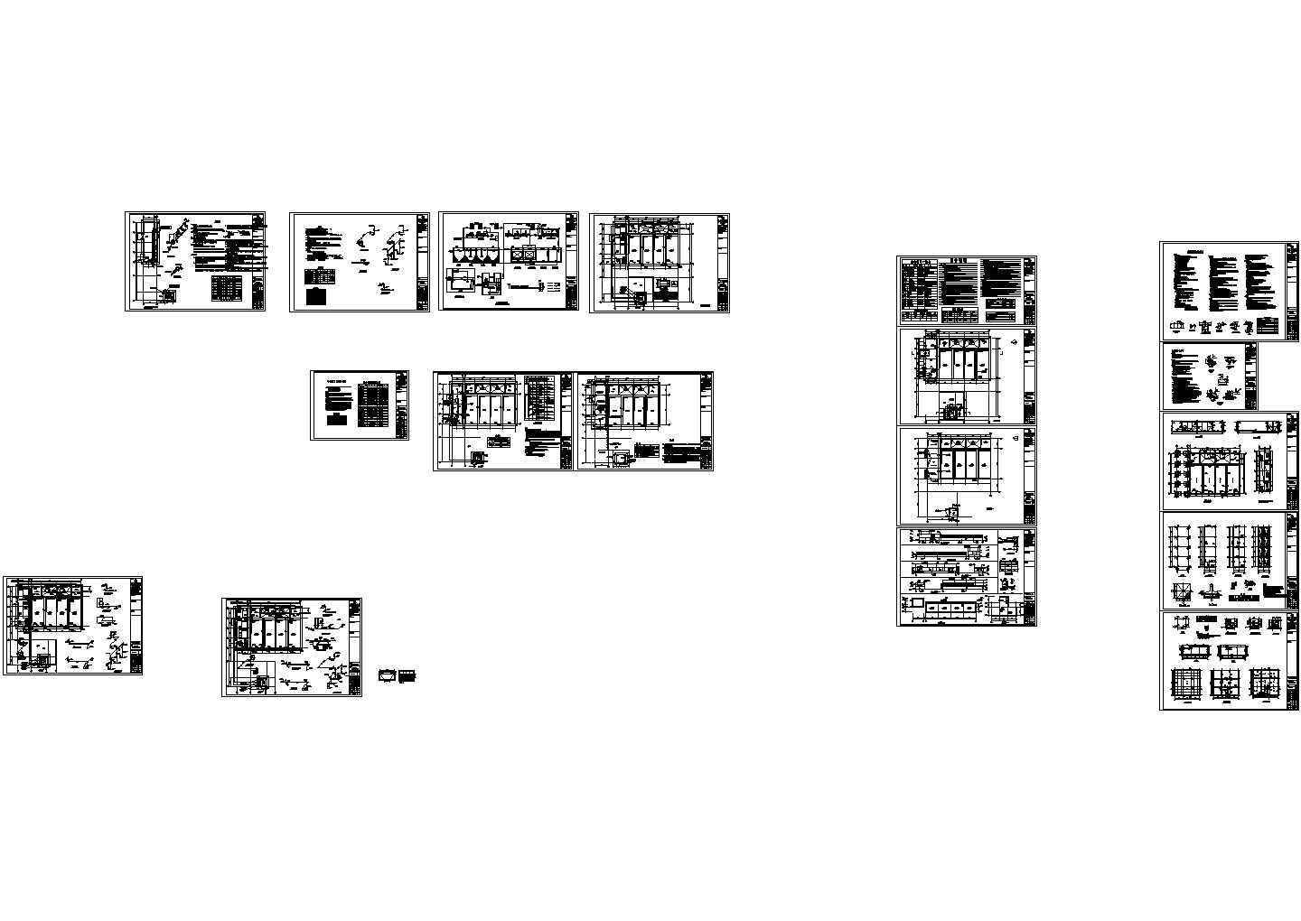 屠宰废水处理全套施工图