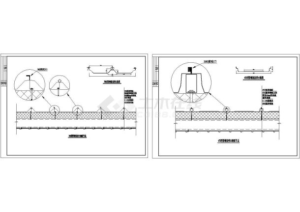 某彩钢板板型节点构造详图-图二