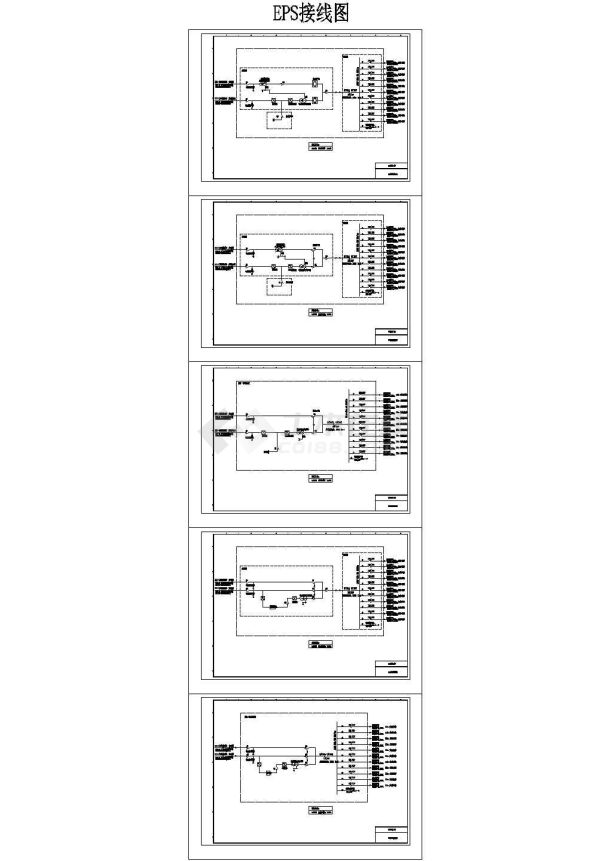 UPS典型接线图（数据控制中心）-图二