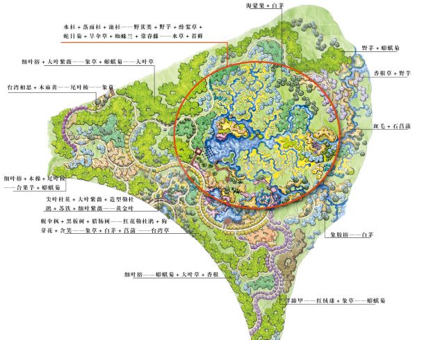 广东大学城公共绿地景观设计方案-图一