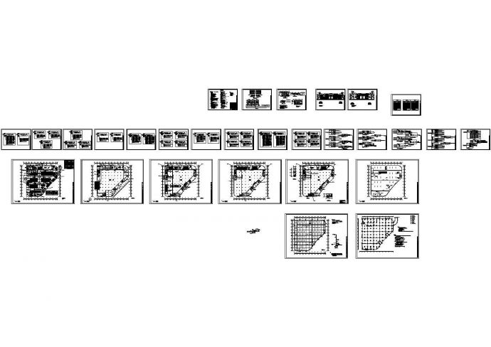 某四层购物广场电气设计cad施工图纸（甲级设计院设计）_图1