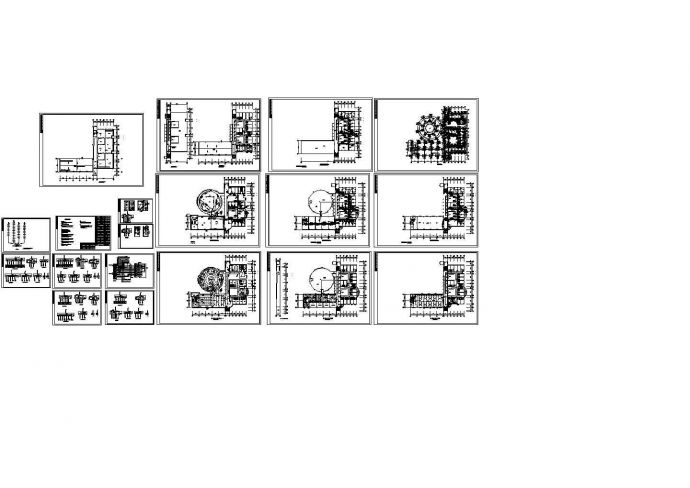某电力调度中心大楼电气设计cad施工图（含电气设计说明）_图1