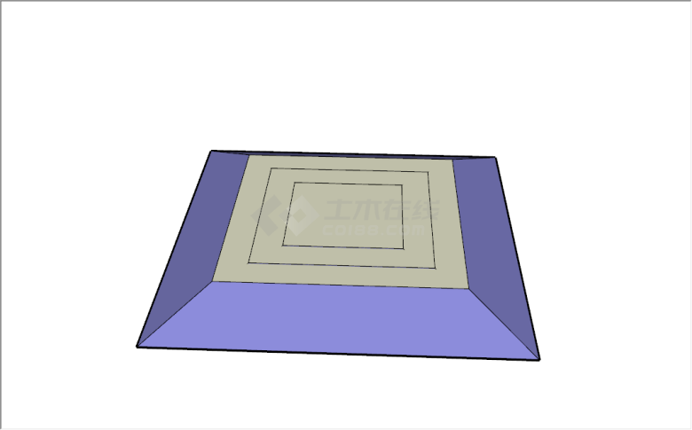 现代简约方形聚氯乙烯扩散器su模型-图二