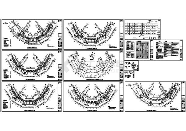 某客房楼空调及通风暖通设计cad施工图-图一