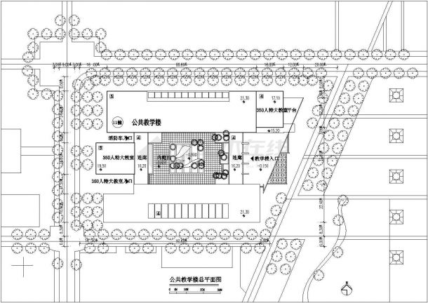 蚌埠万后勤服务中心建筑设计施工图-图二