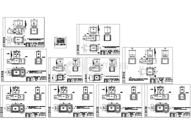 电缆分支箱电气设计方案及施工全套CAD图纸-图一