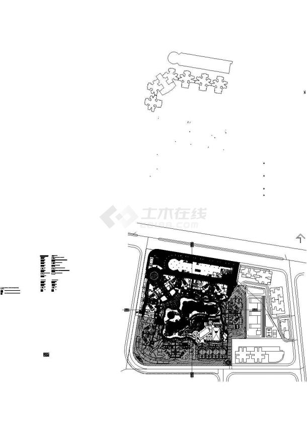 广州某地新世界家园住宅楼全套施工设计cad图纸（含设计说明）-图一
