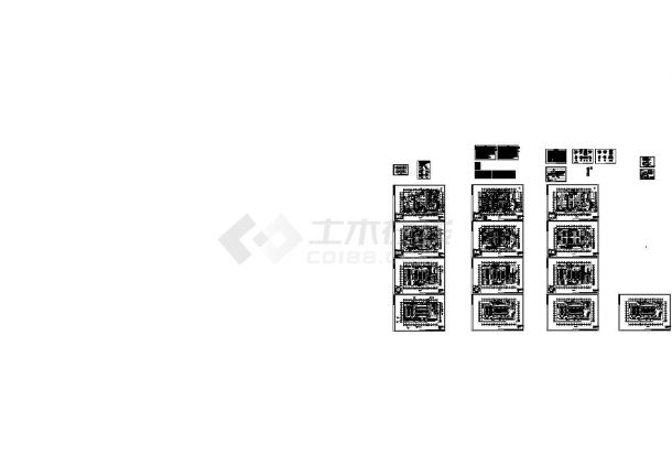 [上海]大型商场空调通风全套设计CAD施工图纸-图一