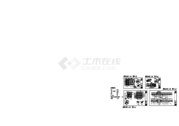 某现代大型湿地公园木平台及栈桥设计cad施工详图（甲级院设计）-图一