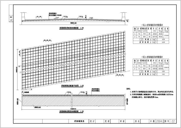 钢筋混凝土平板桥桥面铺装层节点详图设计-图一