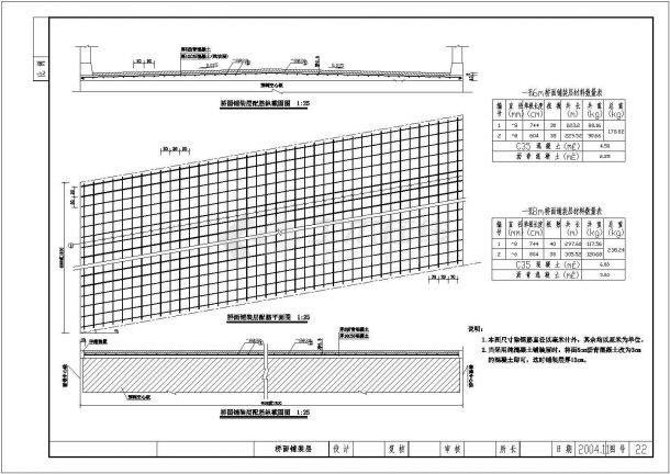 钢筋混凝土平板桥桥面铺装层节点详图设计-图二