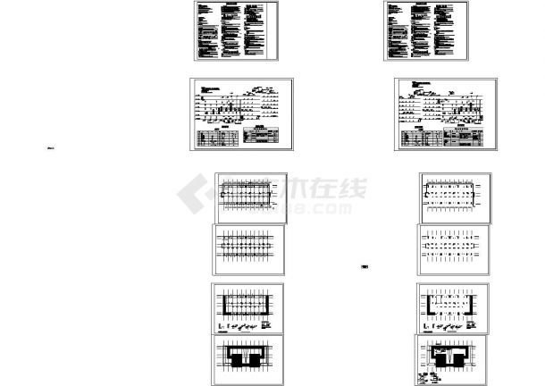 [重庆]多层宿舍楼给排水消防设计全套cad施工图（甲级设计院设计，标注详细）-图二