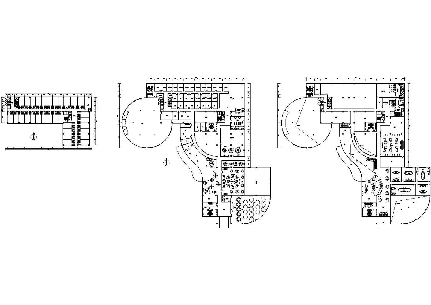 某大型酒店平面方案设计CAD详图