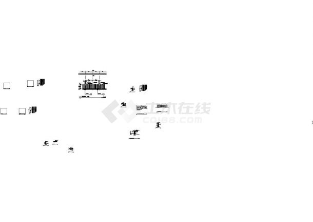 上海某地盛大金磐花园全套景观设计施工图（0403EDAW）-图一
