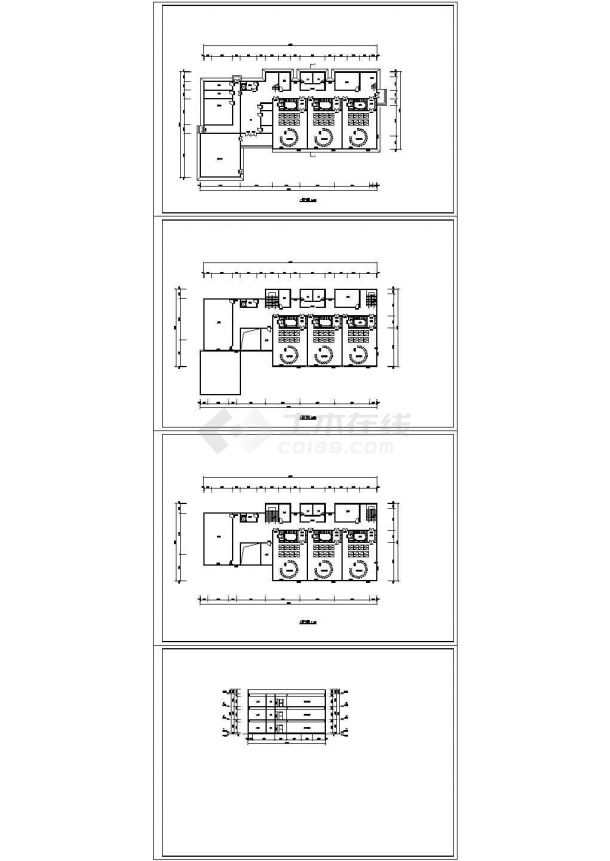 九班幼儿园建筑设计两个方案SU模型（CAD+SU）-图一