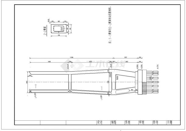 主跨500米PC斜拉桥主桥下部监控测试点布置节点详图设计-图二