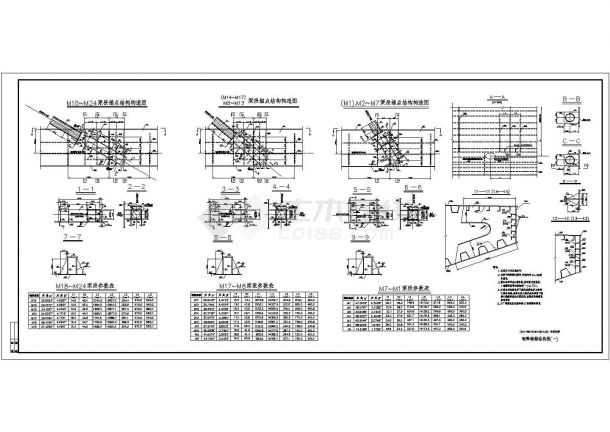 (50+180+618+180+50)米斜拉桥钢箱梁锚箱结构节点详图设计-图一