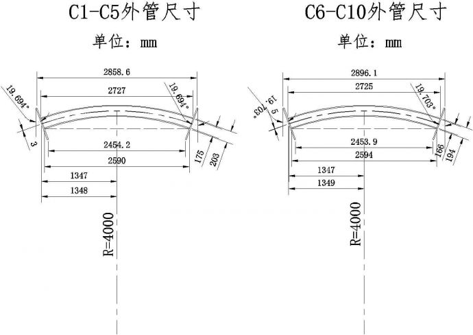 80+80米双孔预应力混凝土部分斜拉桥钢管节点详图设计_图1