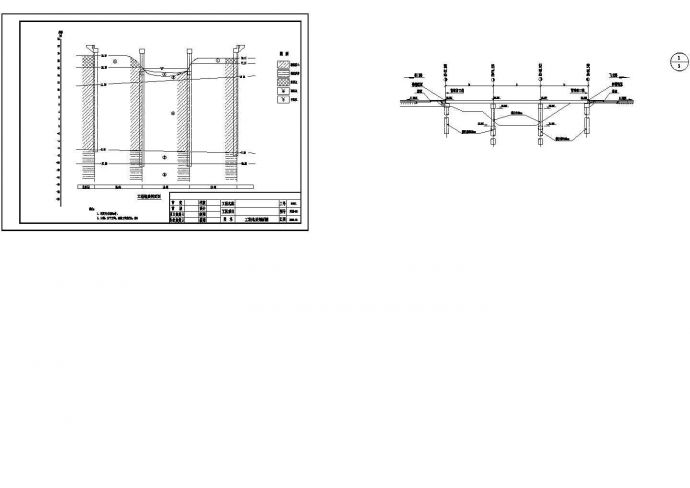 13m空心板简支梁工程地质剖面节点详图设计_图1