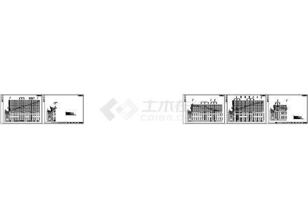 市政小区与环路连接道路工程纵断面节点详图设计-图一