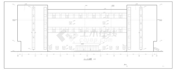 冻干制品车间（丙类 甲类贴临）工程 建筑图-图一