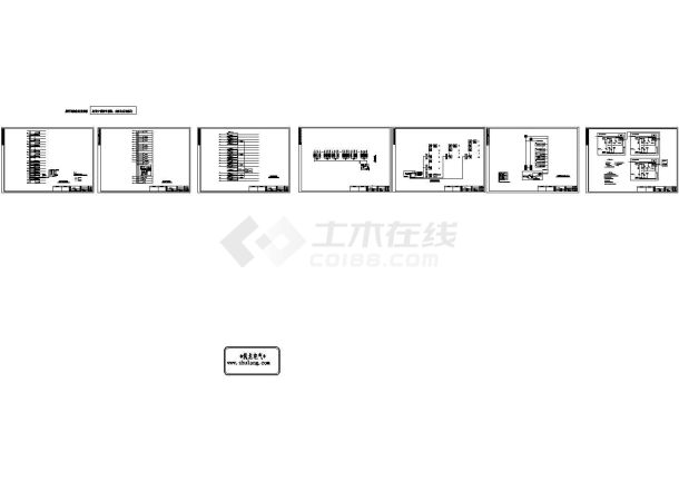 某93230㎡安徽知名超高层办公楼强弱电全套施工cad图纸（含计算书、189米）-图二