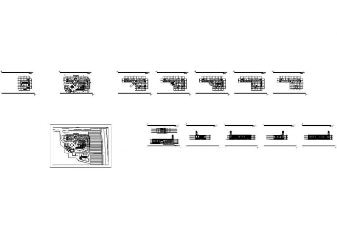 某省交通集团六层框架结构办公楼（20780㎡）设计cad全套建筑图（含word版设计说明，含jpg效果图）_图1