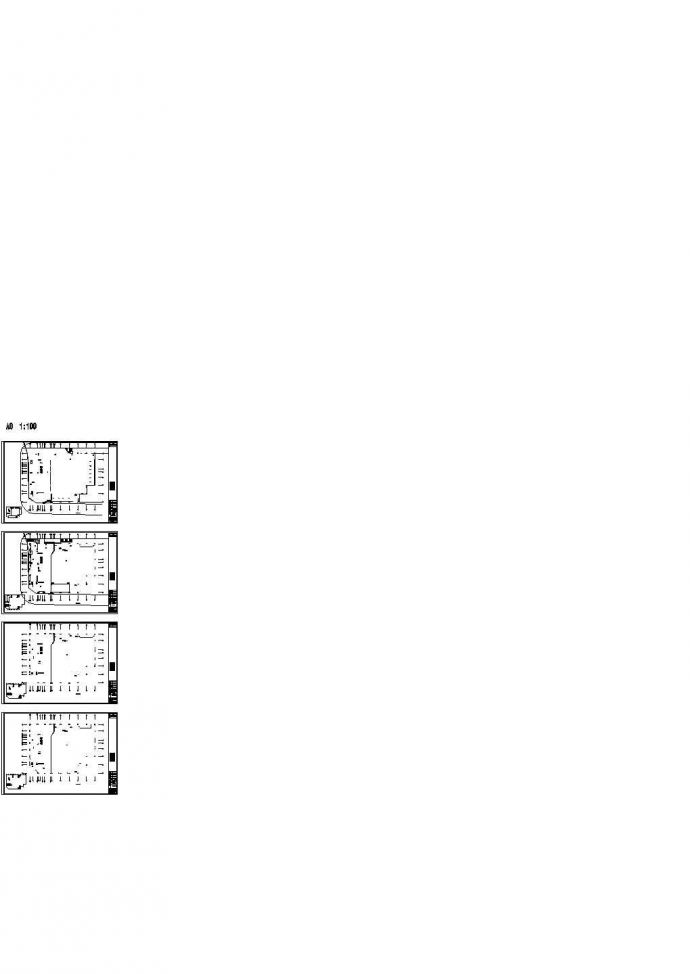 [施工图][重庆]高层商业办公建筑通风及防排烟系统设计全套cad施工图（标注详细，含结构设计说明）_图1