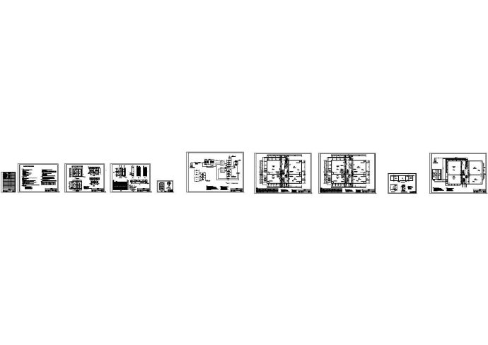 [广东]某给水处理厂全套给排水施工图_图1