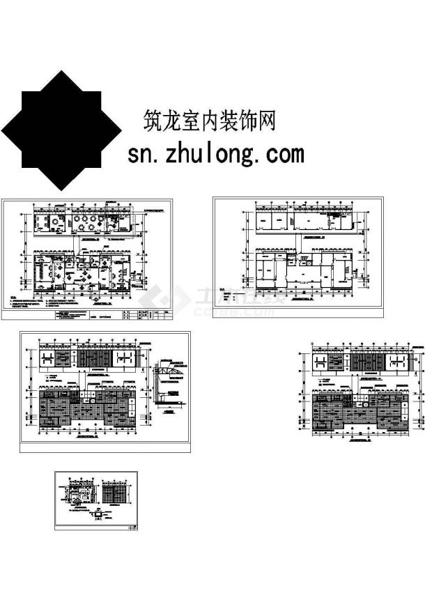 [广东]某交警办公楼设计装修图-图一