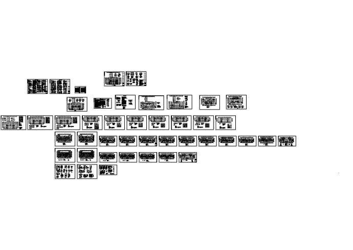 15层框架剪力墙结构住宅结构设计图CAD_图1