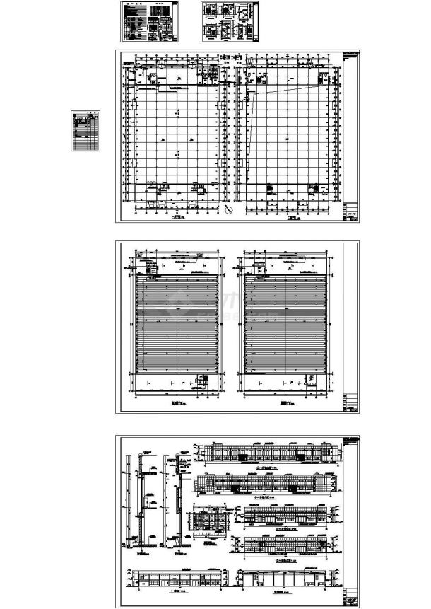[江宁滨江开发区]某厂房办公楼建施图（含建筑节能报告书）及效果图-图二