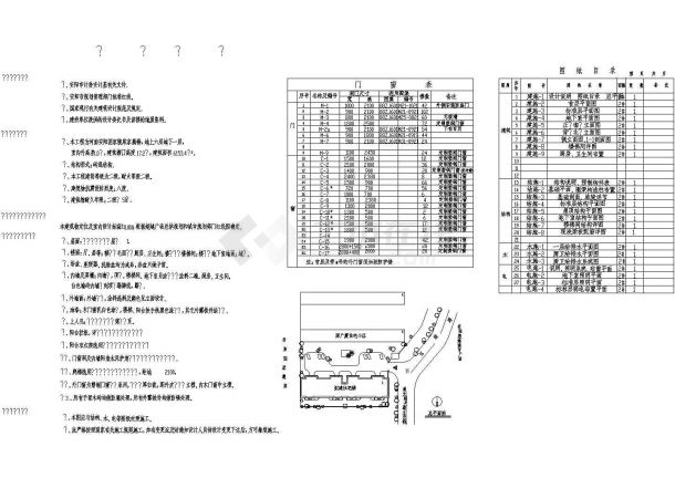 精选粮库住宅建筑布置参考图-图一