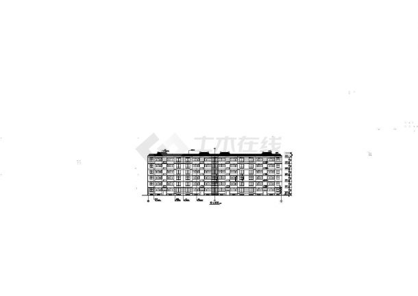 精选粮库住宅建筑布置参考图-图二