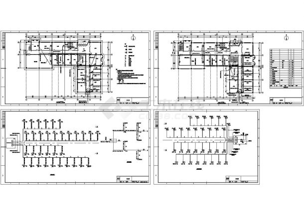 办公室电气施工图（含设计说明）-图二