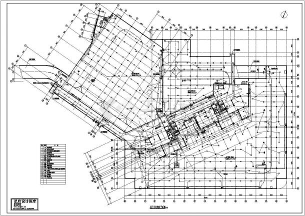 地下车库消防平面图CAD版-图二