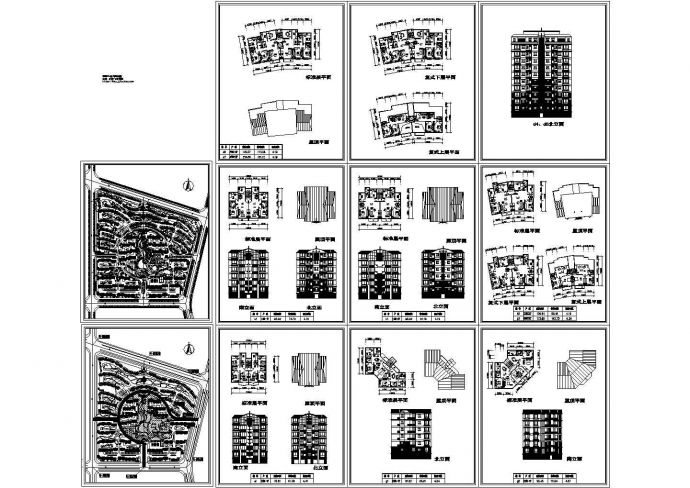 小区规划设计图总平面图 配套建筑方案图_图1