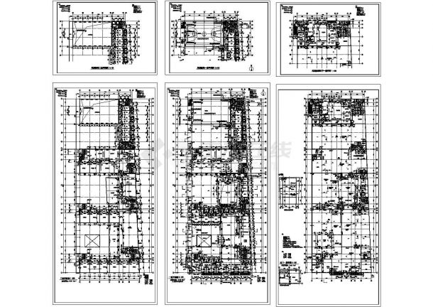 某中学风雨操场设计cad全套建筑施工图（含总平面，含多功能厅设计）-图一