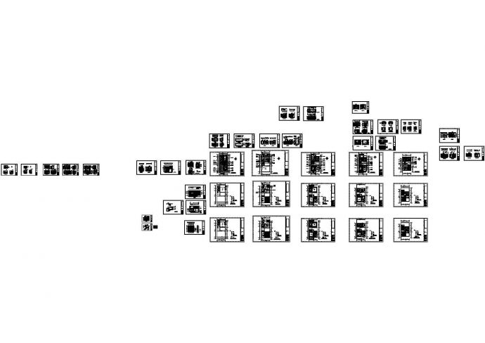 [苏州]某联体别墅设计CAD详图_图1